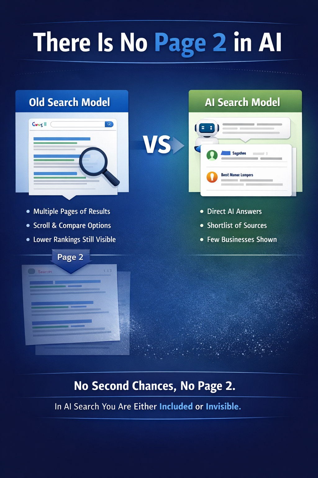 There is no page two in AI search