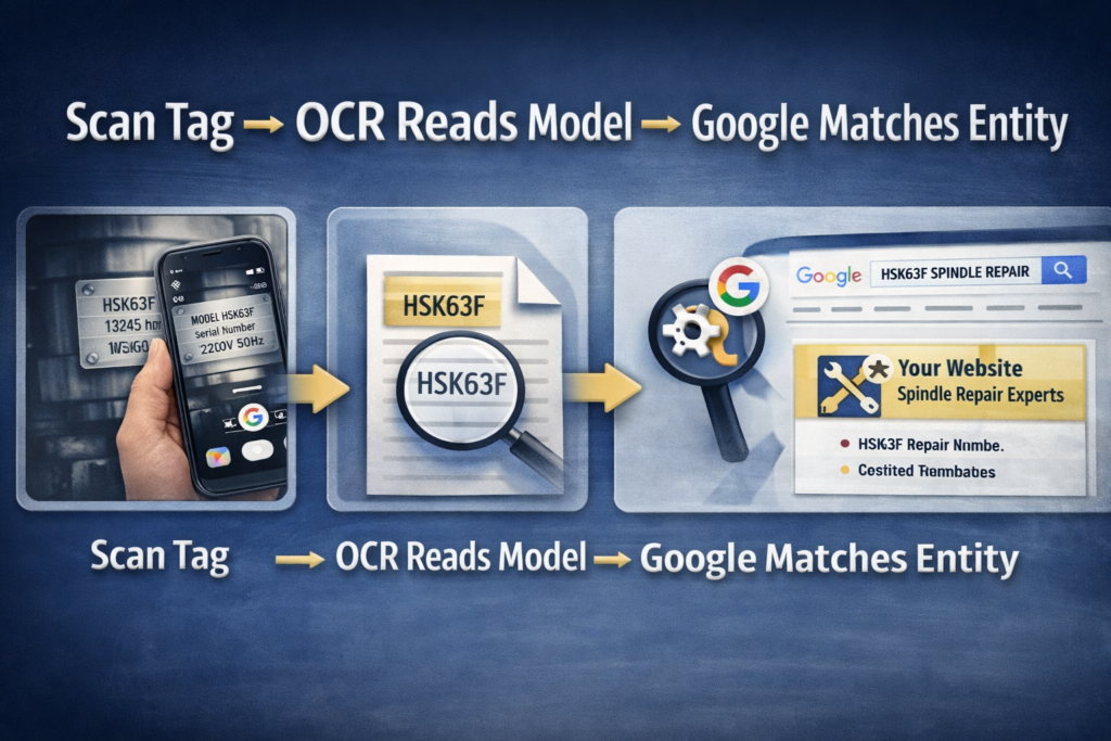 Visual search with Google Lens process